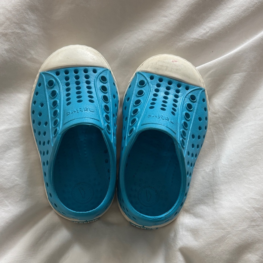 Native Kids Aqua Blue Water Shoes